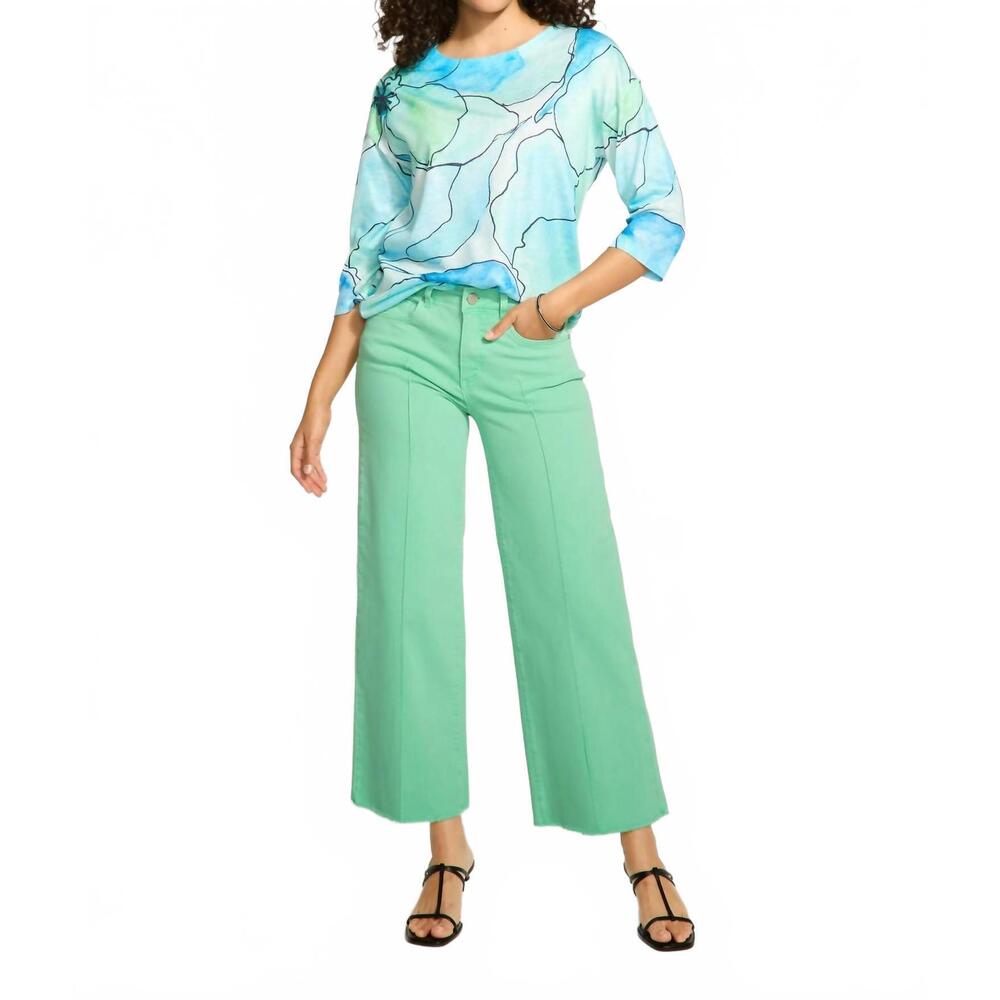 NEW FDJ olivia wide leg jeans in patina